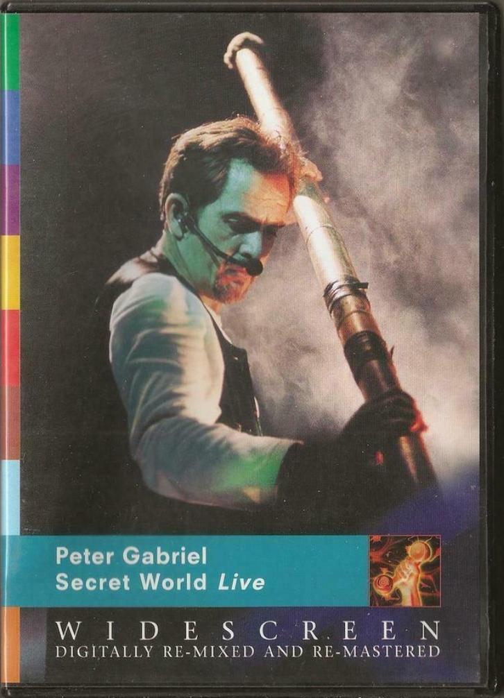 DVD - PETER GABRIEL - SECRET WORLD LIVE, Cd's en Dvd's, Dvd's | Overige Dvd's, Zo goed als nieuw, Alle leeftijden, Verzenden
