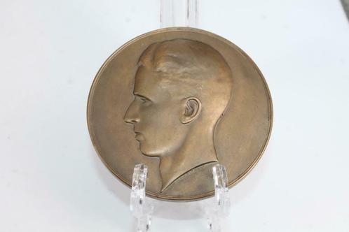 Médaille Roi Baudouin C. Van Dionant : noces or J. Pietkin, Timbres & Monnaies, Pièces & Médailles, Bronze, Enlèvement ou Envoi