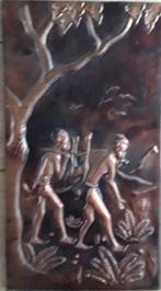 De Afrikaanse jagers in brons door Neluua, 1983, Antiek en Kunst, Kunst | Schilderijen | Klassiek, Ophalen