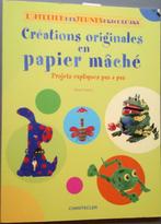 Livre - Créations originales en papier mâché, Livres, Renée Schwarz, Enlèvement ou Envoi, Convient aux enfants, Comme neuf