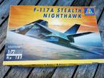 Stealth F-117A Nighthawk Italeri 1/72 scale compleet, Hobby en Vrije tijd, Modelbouw | Vliegtuigen en Helikopters, Ophalen of Verzenden