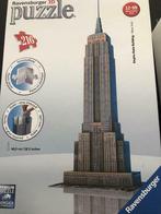 3D puzzel empire State building Ravensburger, Hobby en Vrije tijd, Ophalen of Verzenden, Minder dan 500 stukjes, Gebruikt, Rubik's of 3D-puzzel