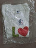 t-shirt / LOVE / wit / small / NIEUW, Nieuw, Maat 38/40 (M), Ophalen of Verzenden, Wit