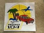 Op vakantie met Peugeot 104., Verzamelen, Ophalen of Verzenden