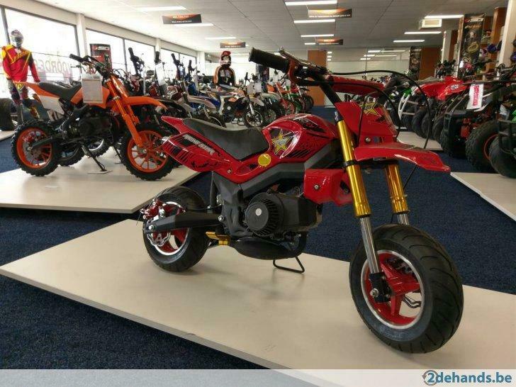 ② Minicrosser 49cc 2 takt crosser minibike minimotor brommer — Brommers |  Overige merken — 2dehands