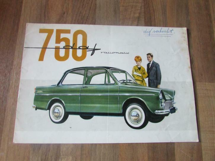 DAF 750, Boeken, Auto's | Folders en Tijdschriften, Gelezen, Overige merken, Verzenden