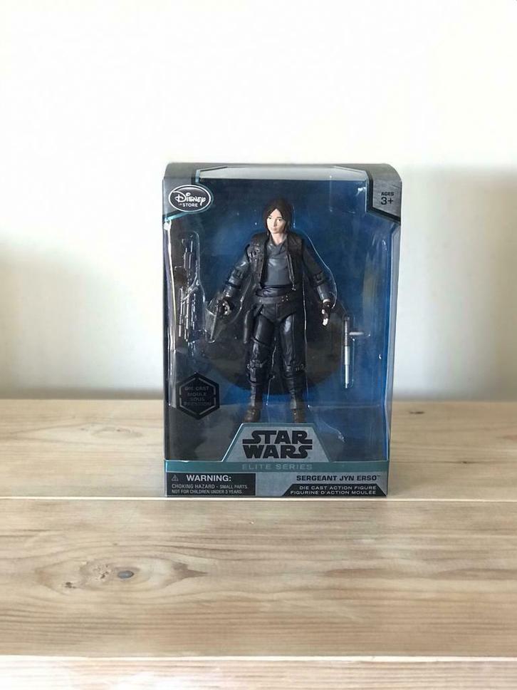 Disney Store Star Wars Elite Die Cast Sergeant Jyn Erso, Verzamelen, Star Wars, Nieuw, Actiefiguurtje, Ophalen of Verzenden