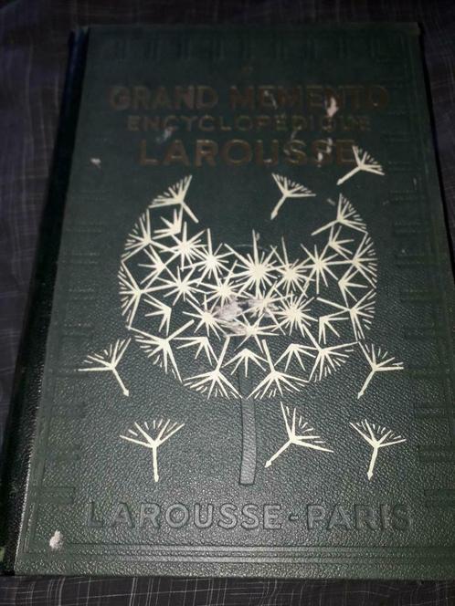GRAND MEMENTO ENCYCLOPEDIE LAROUSSE PARIS EN 2 VOLUMES, Livres, Encyclopédies, Comme neuf
