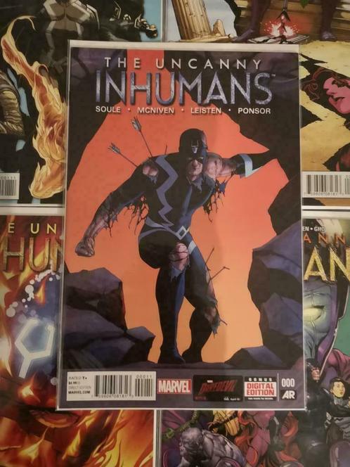 the Uncanny Inhumans #0, 1-20 + Annual #1 (22 comics)