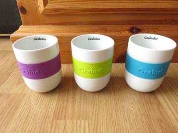 3 superbes tasses mug Graindor, Enlèvement ou Envoi, Neuf, Porcelaine, Tasse(s) et/ou soucoupe(s)