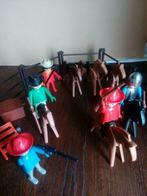 Playmobil setje met paarden en popjes, Complete set, Gebruikt, Ophalen of Verzenden
