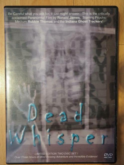 Dead Whisper: In Search of Ghosts & Supernatural (2 discs), CD & DVD, DVD | Documentaires & Films pédagogiques, Autres types, Tous les âges