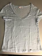Lichtblauw T-shirt korte mouw van Julia June, Blauw, Ophalen of Verzenden, Korte mouw, Maat 36 (S)