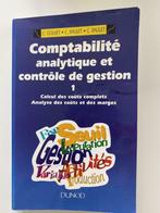 Comptabilité analytique et contrôle de gestion 1, Livres, Comptabilité et administration, Utilisé