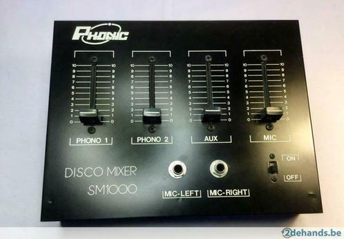Phonic Disco Mixer SM1000, Muziek en Instrumenten, Dj-sets en Draaitafels, Ophalen of Verzenden