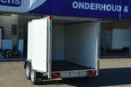 Gesloten aanhangwagen ongeremd dubbel-as