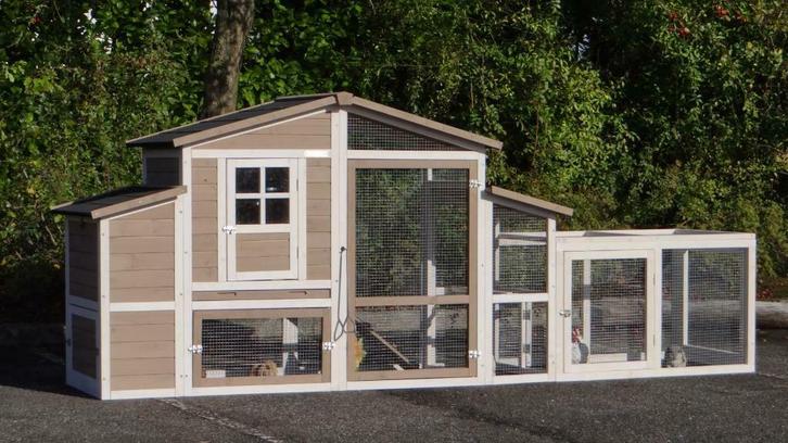 Poulailler GEANT abri poule coq enclos poules XXL NEUF, Animaux & Accessoires, Volatiles | Accessoires, Neuf, Poulailler, Envoi