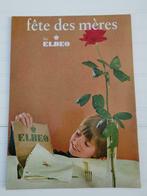 Fête des mères - Publicité des années 70 pour les bas Elbeo, Collections, Utilisé, Enlèvement ou Envoi, Panneau publicitaire