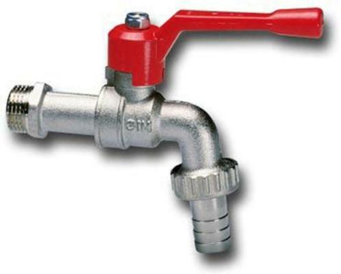 Vanne de décharge - robinet double service à bille1/2 Pouce, Doe-het-zelf en Bouw, Sanitair, Gebruikt, Kraan, Koper, Ophalen of Verzenden