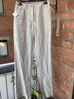 Nieuwe beige linnen lange broek met brede pijpen m 36, Kleding | Dames, Broeken en Pantalons, Nieuw, Beige, Lang, Gerry Weber