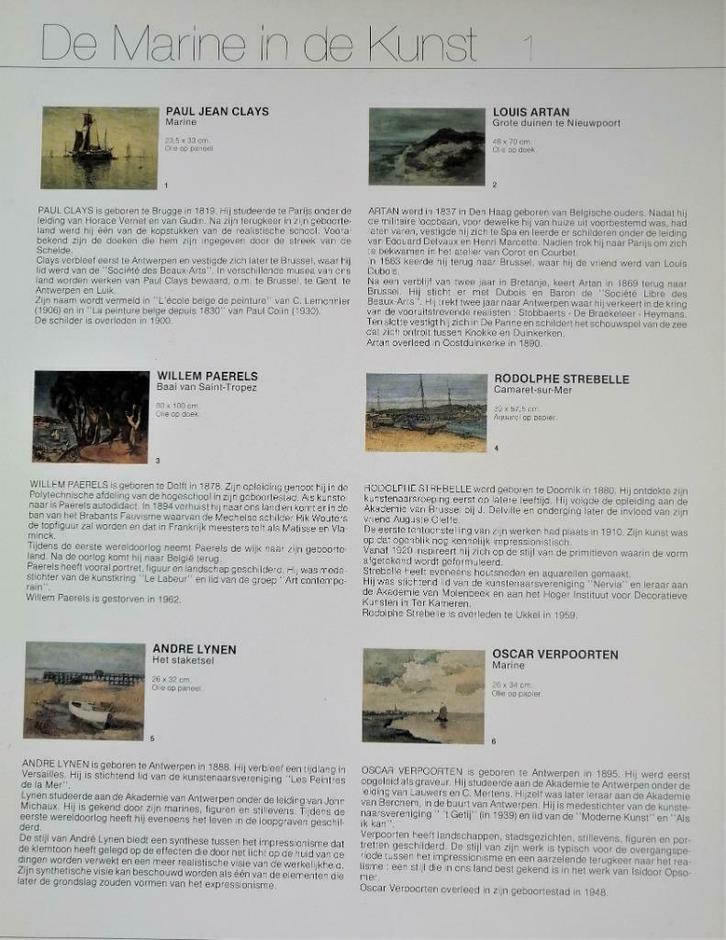 Kleurreproducties verschillende  kunstenaars, Marine -Still., Antiek en Kunst, Kunst | Schilderijen | Klassiek, Ophalen of Verzenden