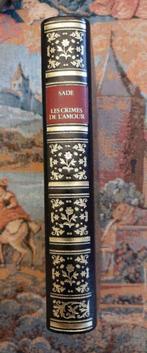 Les Crimes de l'amour - Sade -Edition de luxe par Famot neuf, Enlèvement ou Envoi