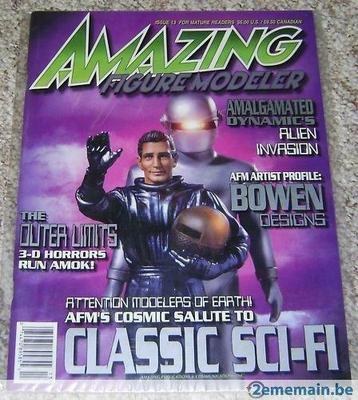 livre amazing figure modeler" n° 13 (anglais) 1998, Neuf
