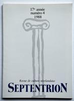 SEPTENTRION Roland Holst De Braekeleer De Hee Henk Visch Wa, Livres, Enlèvement, Utilisé, Autres types