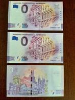 Billet 0 euro 2021 + 2022 Stadsfeestzaal Anvers, Timbres & Monnaies, Billets de banque | Europe | Euros, Enlèvement ou Envoi, Billets en vrac