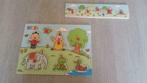 twee houten bumba puzzels, Kinderen en Baby's, Ophalen of Verzenden, Zo goed als nieuw, Van hout, Minder dan 10 stukjes