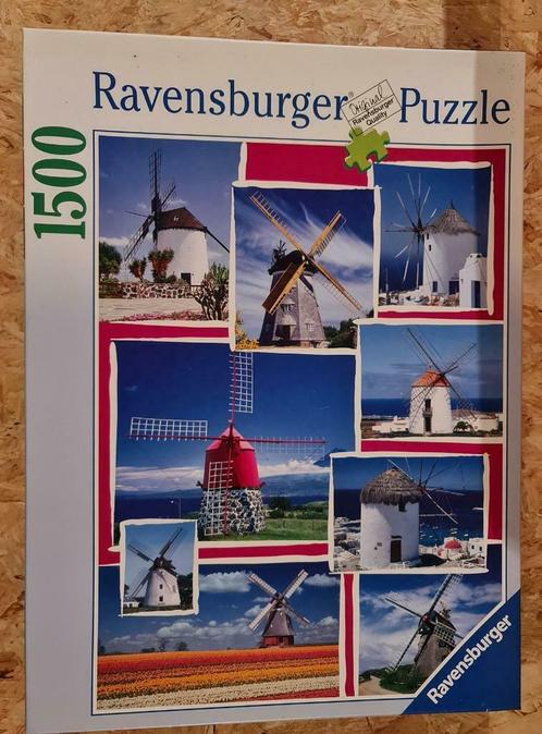 Puzzel Molens - Ravensburger, Kinderen en Baby's, Speelgoed | Kinderpuzzels, Zo goed als nieuw, Ophalen of Verzenden