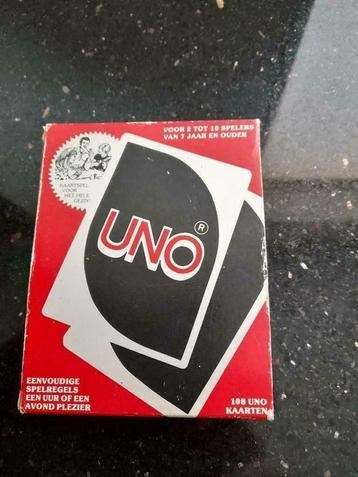 Vintage Uno kaartspel, Hobby en Vrije tijd, Ophalen of Verzenden, Gebruikt