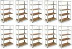 Lot 10 étagères professionnel RACK RANGEMENT charges 87 kg, Envoi, Neuf