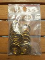 anneaux en laiton dorés diamètre 15 / 20 mm 16 pièces, Enlèvement ou Envoi, Neuf