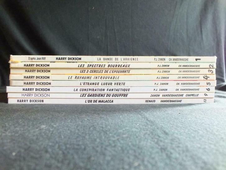 HARRY DICKSON (8 ALBUMS/7 EO).      DARGAUD & ZONNEBANK, Boeken, Stripverhalen, Zo goed als nieuw, Meerdere stripboeken, Ophalen of Verzenden