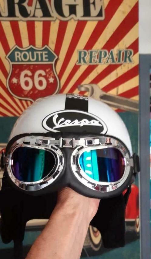 Casque rétro Vespa, Motos, Vêtements | Casques de moto, L, Neuf, avec ticket, Enlèvement ou Envoi