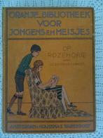 Antiek kinderboek jeugdboek boek Op Rozehofje 1e dr. 1931, Ophalen of Verzenden, J.P. Zoomers-Vermeer