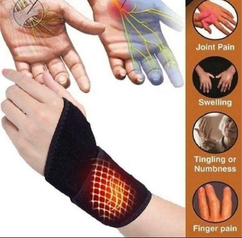 Nouveau bracelet magnétique auto-chauffant pour la douleur, Sports & Fitness, Produits de massage, Comme neuf, Enlèvement