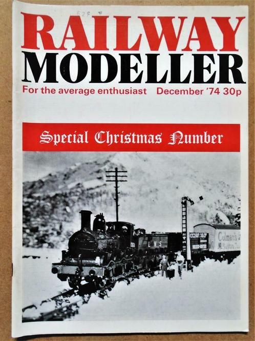 Railway Modeller, For the average enthousiast, December '74, Hobby en Vrije tijd, Modeltreinen | Overige schalen, Gebruikt, Boek, Tijdschrift of Catalogus