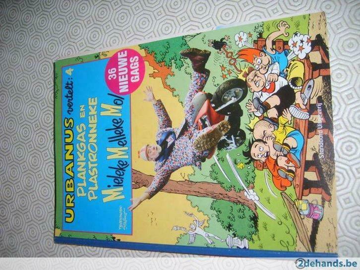 Strip Urbanus vertelt Plankgas en Plastronneke nr 4, Boeken, Stripverhalen, Gelezen, Ophalen of Verzenden