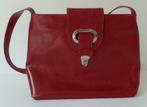 Vintage handtas - rood - Zacoci Paris, Handtassen en Accessoires, Tassen | Damestassen, Ophalen of Verzenden, Zo goed als nieuw