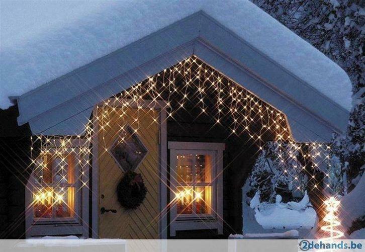 Kerstverlichting 360 LED's IJsregen 360 Led's IJspegels, Diversen, Kerst, Nieuw