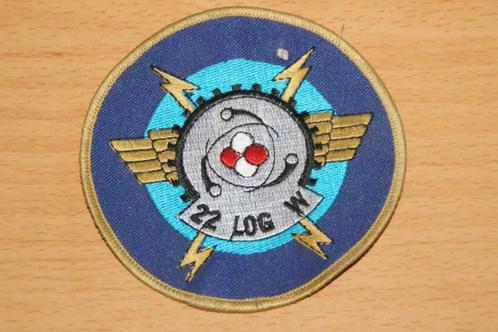 ABL-patch "22 Log Wing", Verzamelen, Militaria | Algemeen, Luchtmacht, Embleem of Badge, Verzenden