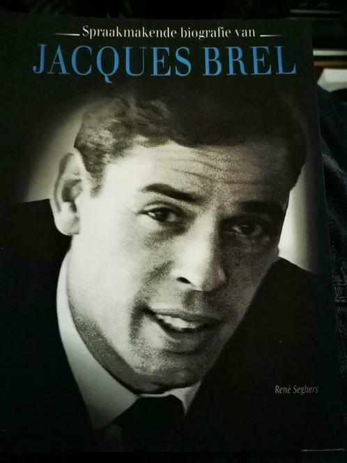 Jaques Brel de spraamakende biographie uitgave 2005, Boeken, Biografieën, Zo goed als nieuw, Kunst en Cultuur, Ophalen of Verzenden