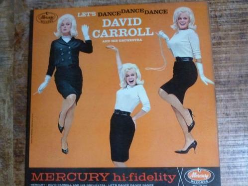 Vinyl Sixties LET'S DANCE By DAVID CARROLL Mercury Records, Cd's en Dvd's, Vinyl | Dance en House, Zo goed als nieuw, Ambiënt of Lounge