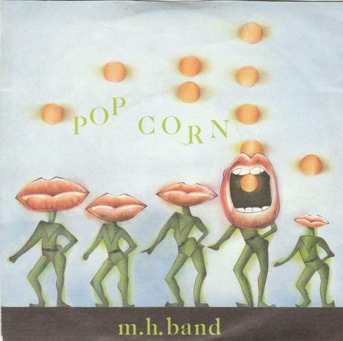 45T: M.H.Band: Pop Corn : Electronic, CD & DVD, Vinyles Singles, Utilisé, Single, Pop, 7 pouces, Enlèvement ou Envoi