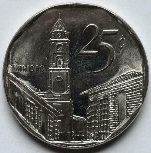 Cuba - 25 centavos - 1998, Timbres & Monnaies, Monnaies | Amérique, Monnaie en vrac, Amérique centrale, Enlèvement ou Envoi