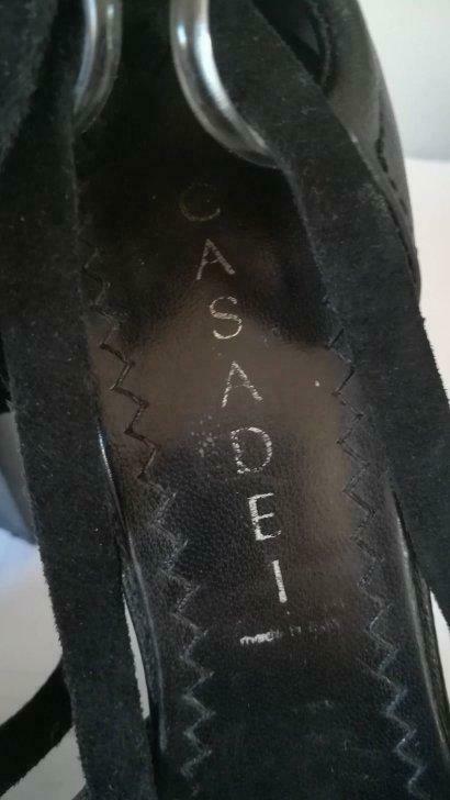 188A* CASADEI - escarpins haut gamme cuir PA 495 € (p 37,5), Vêtements | Femmes, Chaussures, Porté, Escarpins, Noir