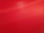 Ultimate Wrap Folie CA-600 Series Carbon Rosso Rood Wrap, Auto diversen, Tuning en Styling, Verzenden
