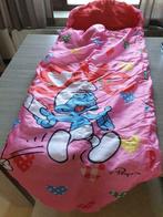 Slaapzak van de smurfen   2de ook in blauw, Caravans en Kamperen, Ophalen, Zo goed als nieuw